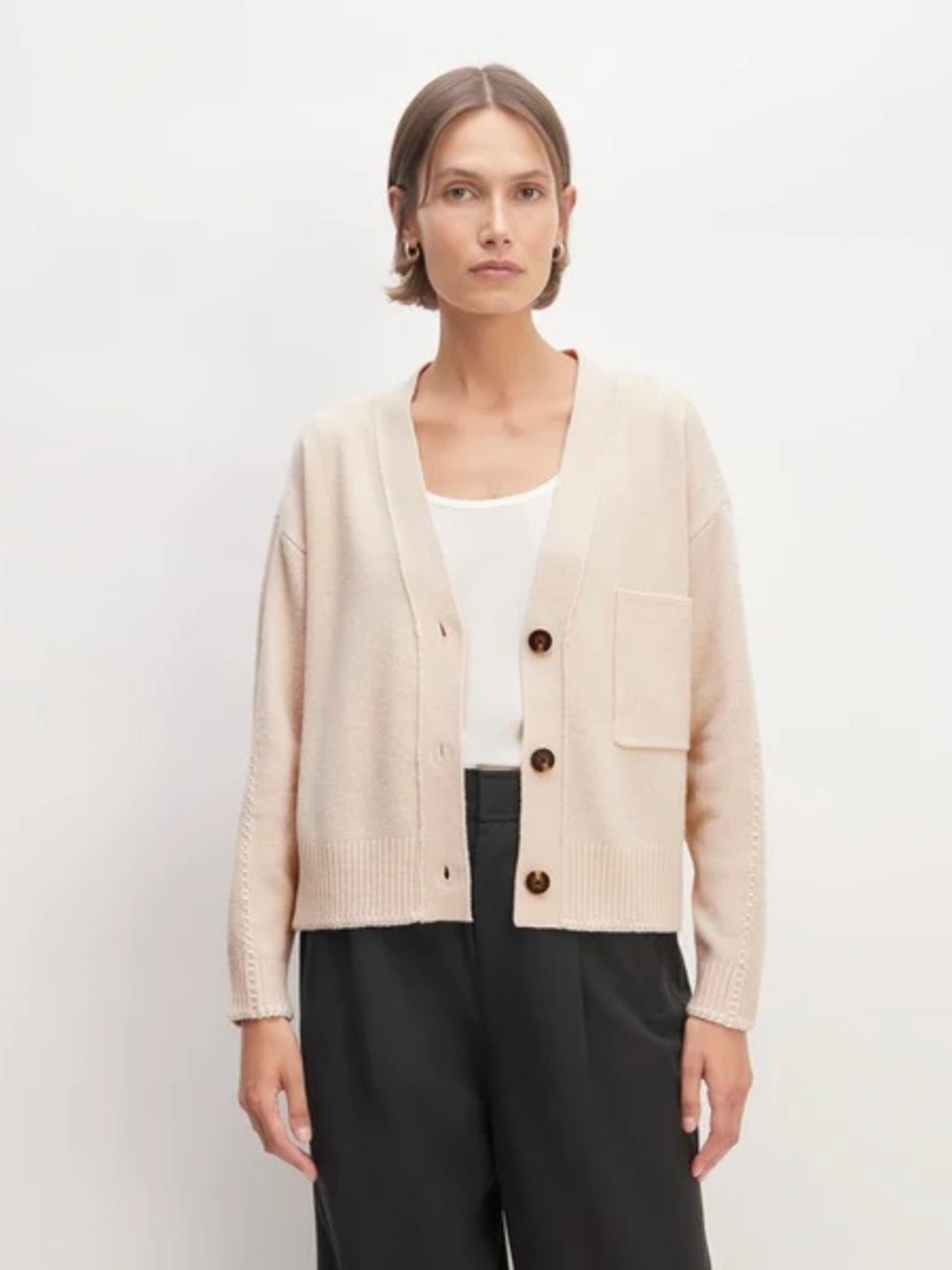Everlane good merino wool cardigan